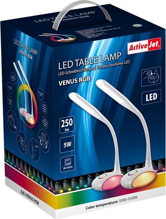 Image du produit Activejet AJE-VENUS RGB Lampe de table Ampoule(s) non remplaçable(s) LED A++ (250 lm)