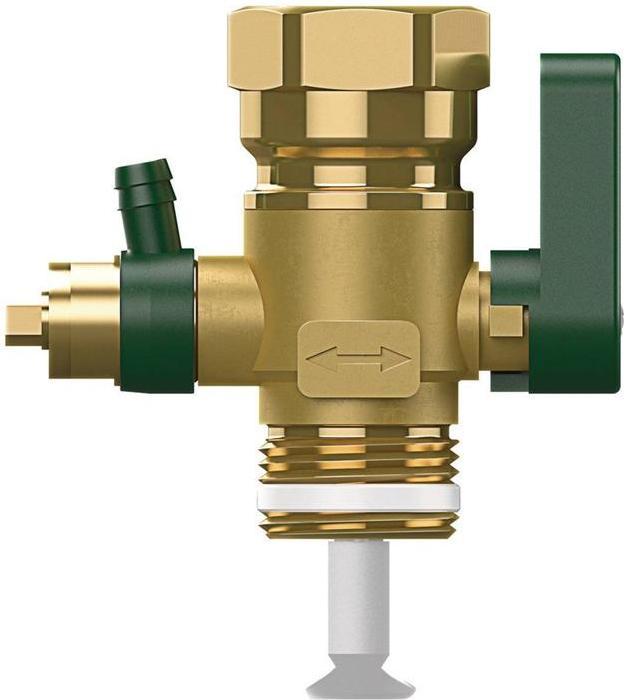 Produktbild Durchströmungsarmatur FLOWJET mit Entleerung 3/4Zoll 3/4Zoll
