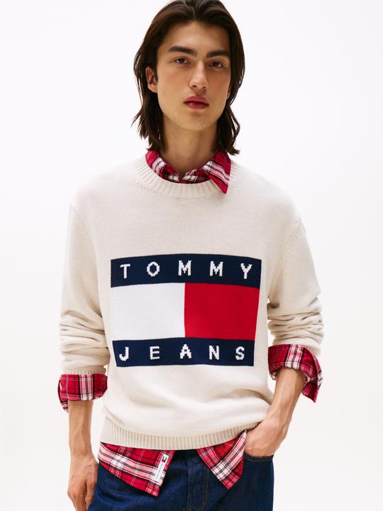 Produktbild Tommy Jeans Tjm Reg Melange Flag Sweater (S)