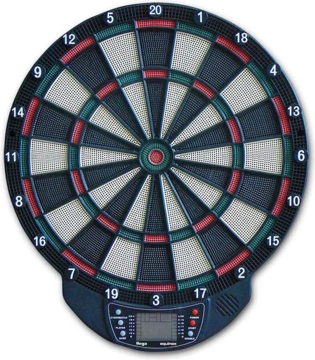 Actual product image Equinox Electronic dartboard - 20 spellen - Vega