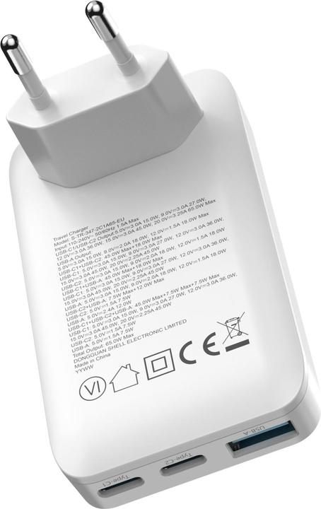 Actual product image Felixx Data/charging cable (65 W, 3 ports)