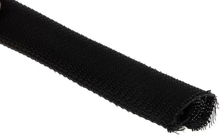 Produktbild RS PRO Kabelschlauch Schwarz PET für Kabel-Ø 14mm bis 21mm, Länge 3m Umflochtener Nein (Kabelschlauch, 300 cm)
