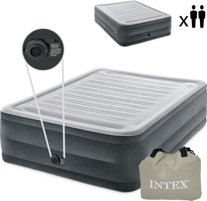 Intex Comfort-Plush Airbed (150 x 200 cm)