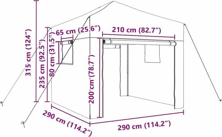 Immagine prodotto vidaXL Gewächshaus