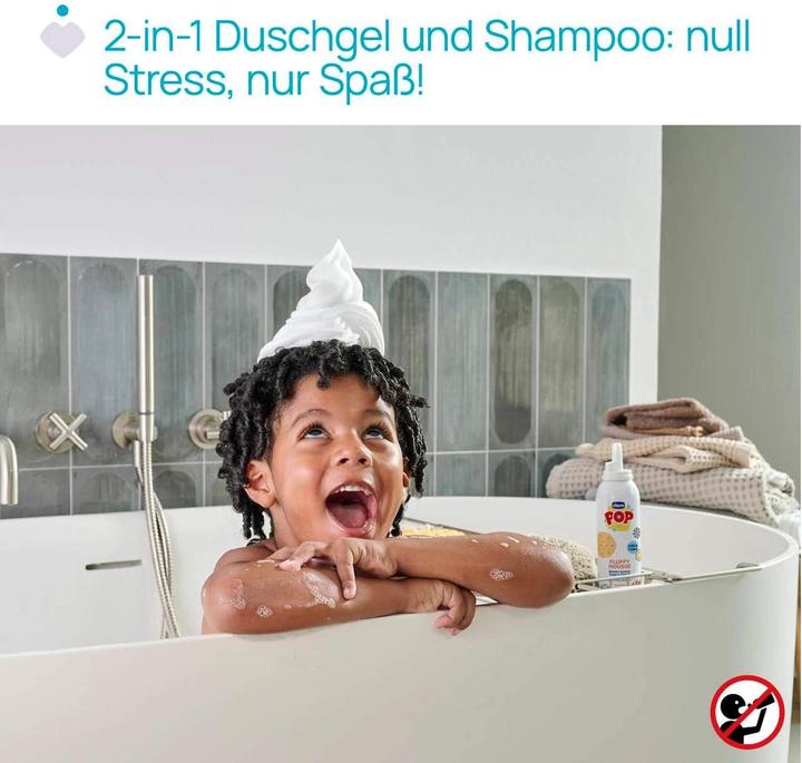 Immagine prodotto Chicco Fluffy Mousse Haar und Körper Vanille 200 ml