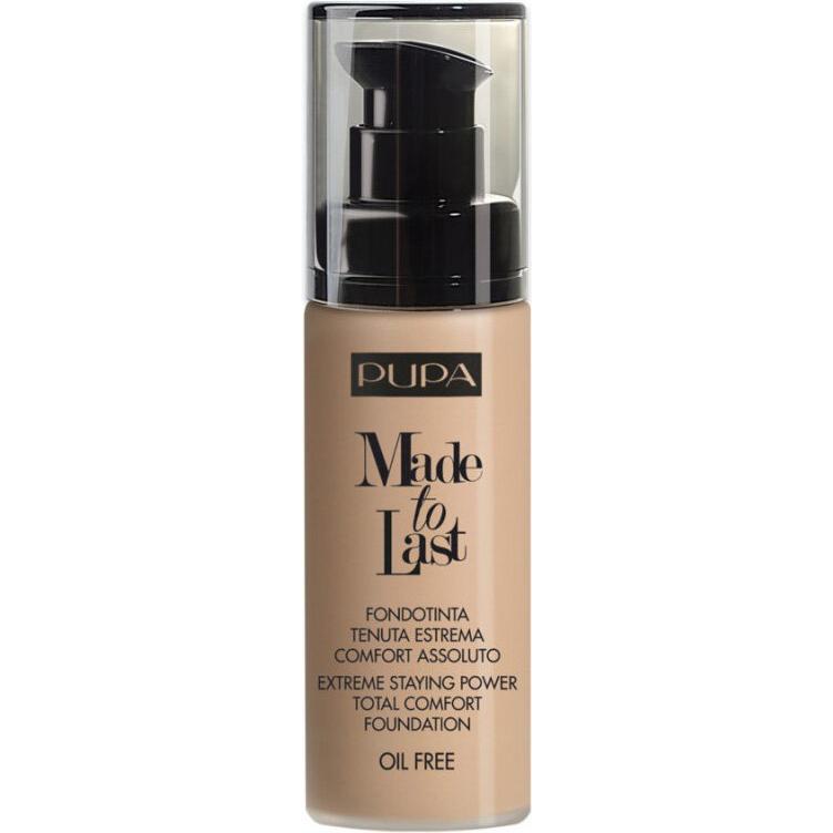 Pupa Milano, Foundation, Made To Last (040 Medium Beige)