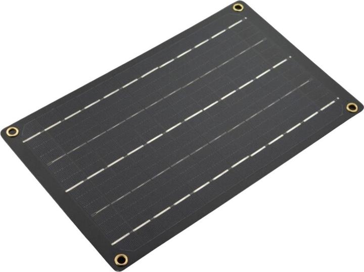 Image du produit DFRobot Panneau solaire monocristallin 5V 1A 6W avec port USB (6 W, 0.12 kg)
