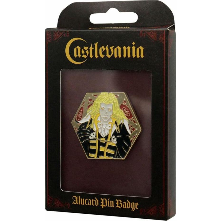 Fanattik Castlevania pin Alucard Limited Edition, Weiteres Gaming Zubehör, Silber