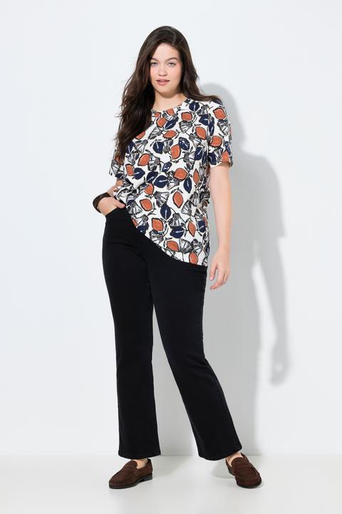 Produktbild Ulla Popken Jeans Marie, Bootcut, Elastikbund (48)