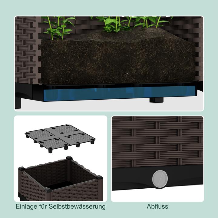 Produktbild Relaxdays Pflanzkübel