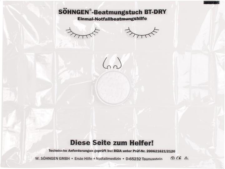 Produktbild Söhngen Beatmungshilfe Material der Beatmungsmaske: Vlies (1 x)