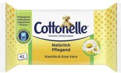 Actual product image Cottonelle Moist toilet paper Naturally caring 1-ply, 42 tissues (42 x)
