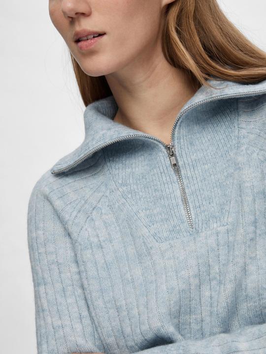 Immagine prodotto Selected Maglia con mezza zip (S)