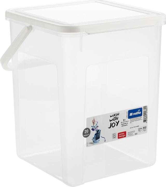 Actual product image Rotho Washing powder capacity 9 litres 5 kg