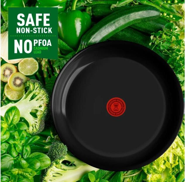 Image du produit Tefal Poêle à frire Renew Black On 24cm, céramique (Poêle à frire, Aluminium, 24 x 7.50 cm)