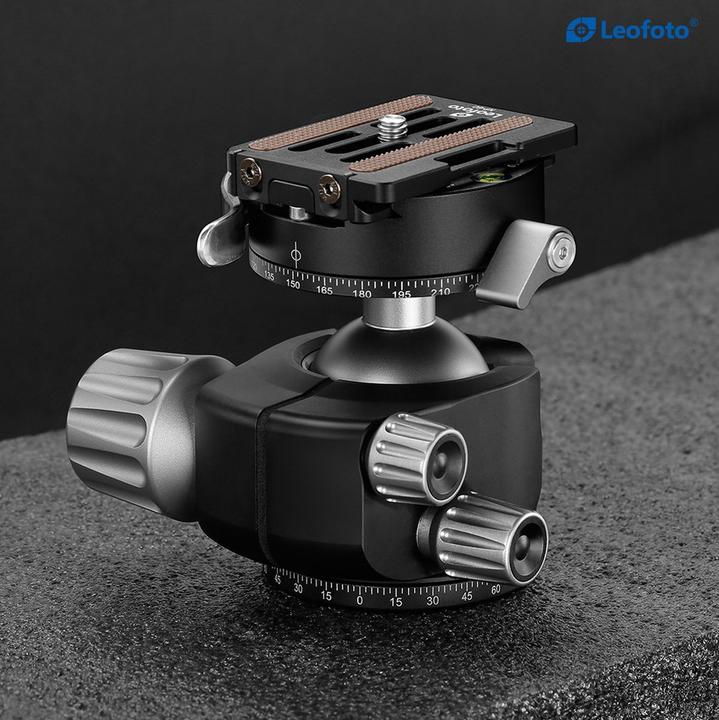 Produktbild Leofoto 40mm low profile ball head (Panning clamp with quick release lock system) (Kugelkopf)