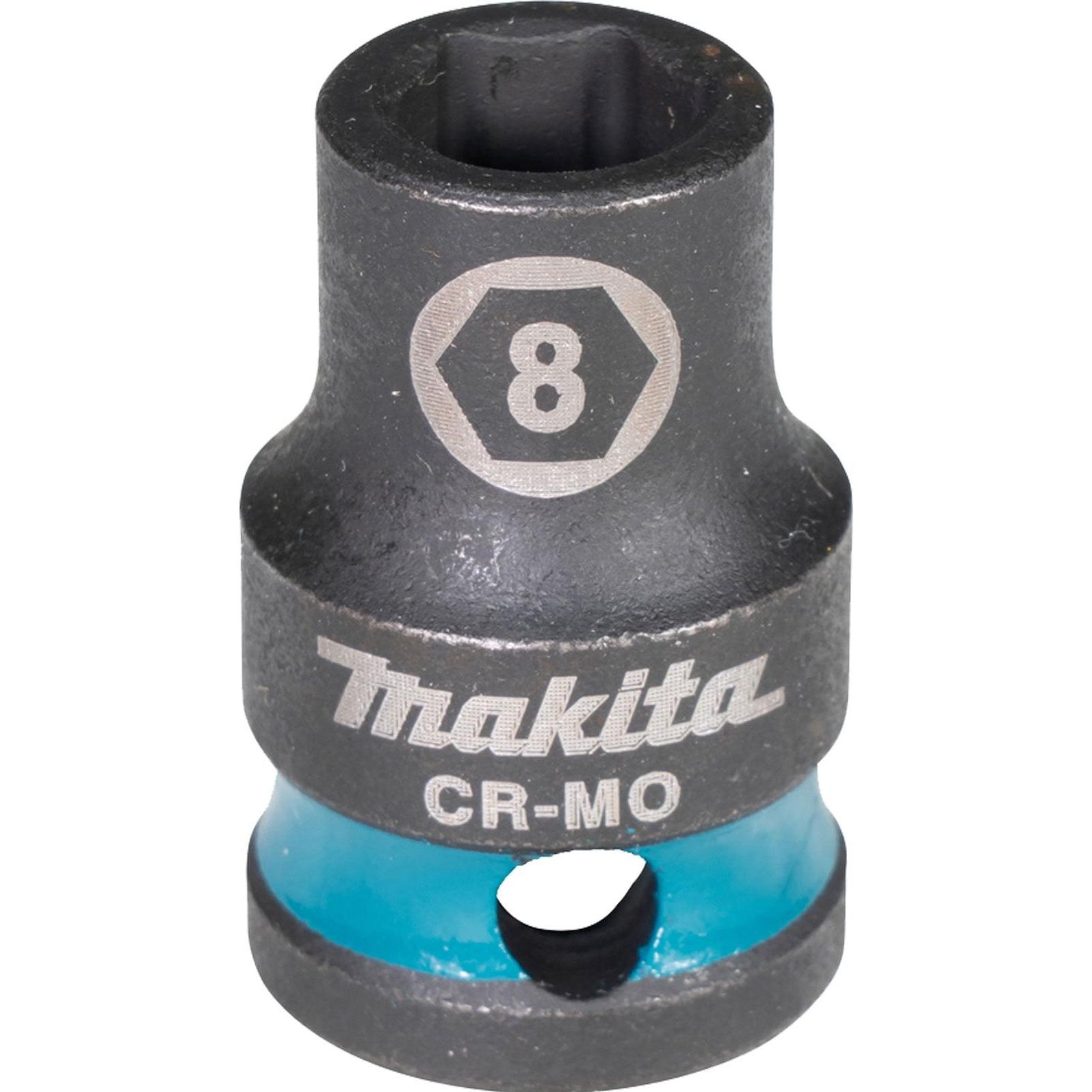Makita, Chiave a bussola + esagonale, Chiave a bussola SW8 Impact Nero (8 mm)