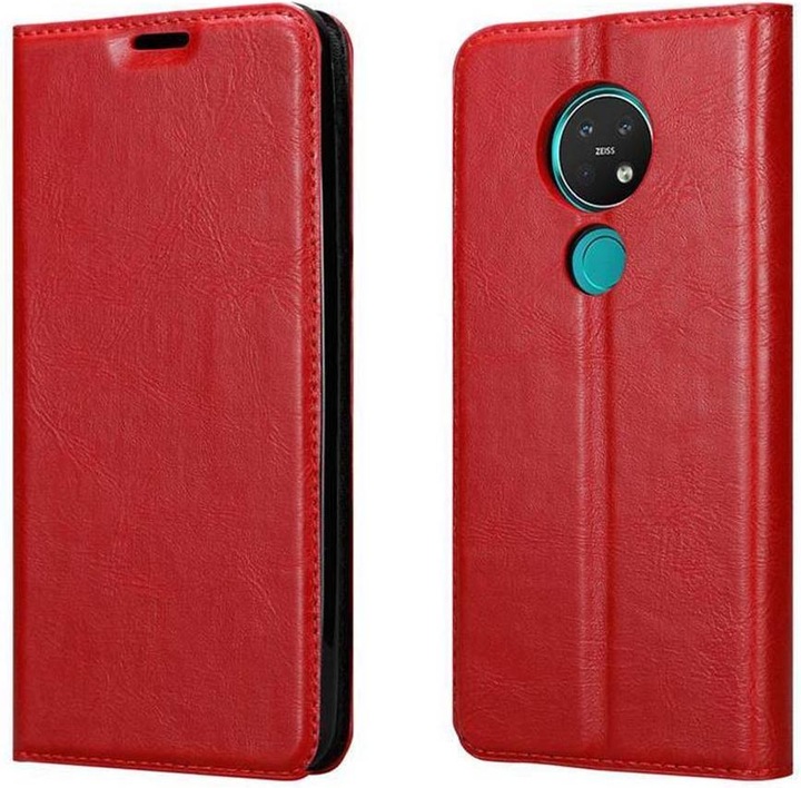 Actual product image Cadorabo Book Invisible Magnet Cover (Nokia 7.2)