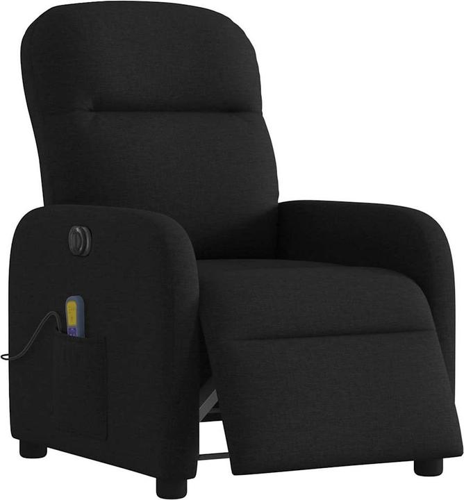 Immagine prodotto vidaXL Sedia da massaggio elettrica in tessuto nero