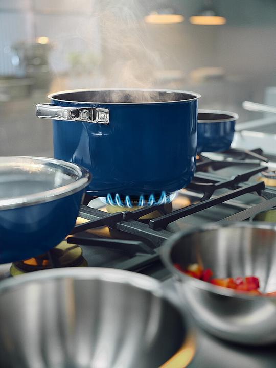 Immagine prodotto WMF Set di pentole Fusiontec (Set di pentole e padelle da cucina, Acciaio inossidabile, Smalto)