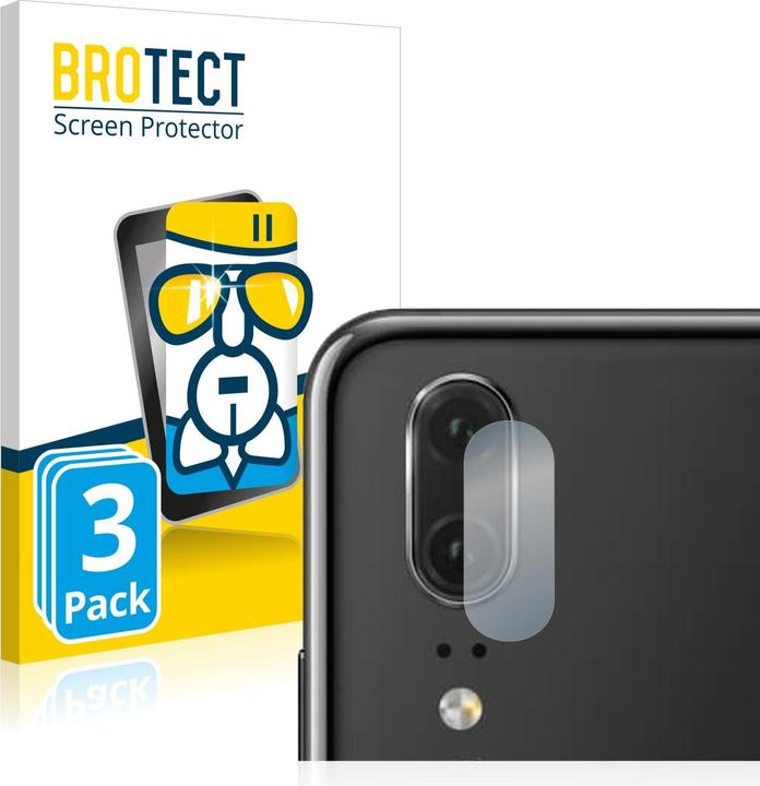 Actual product image BROTECT AirGlass Glass (3 Piece, Cubot P20)