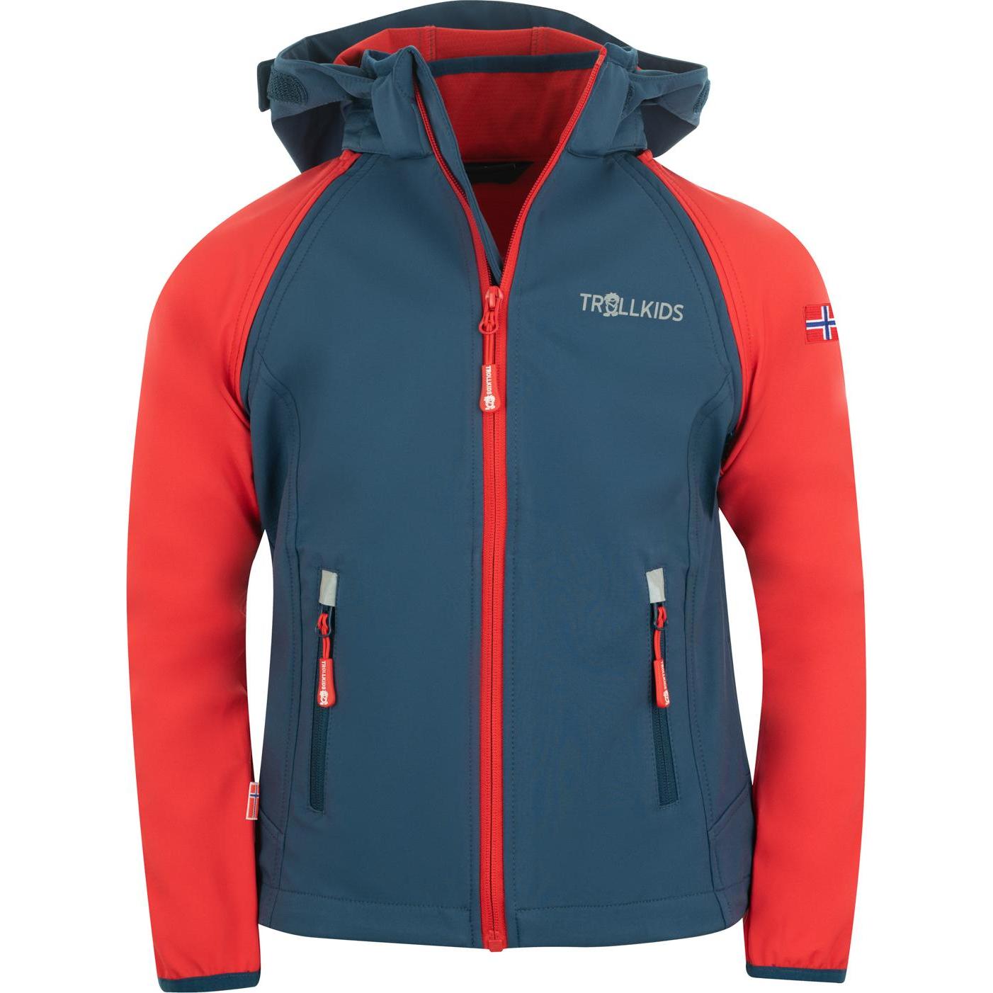 Trollkids, Unisex, Jacke, Kids Rondane Zip Off Jacket XT (92), Blau, 92