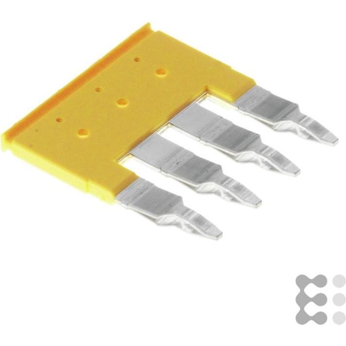 Weidmüller Querverbindung (Diverse), Elektronikzubehör + Gehäuse, Gelb