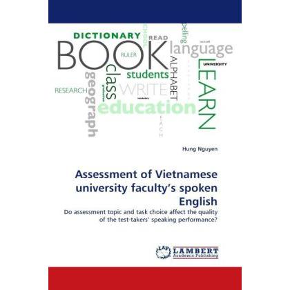 Assessment of Vietnamese university faculty's spoken English, Fachbücher