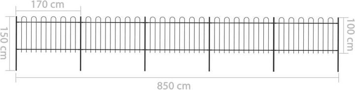 Produktbild vidaXL Zaunpaneel