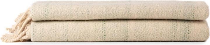 Produktbild MojaMajo Wolldecke Carla 150x200 cm, Grün meliert (150 x 200 cm)