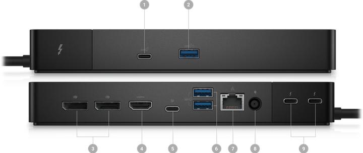 Produktbild Dell WD22TB4 (Thunderbolt, 11 Ports)