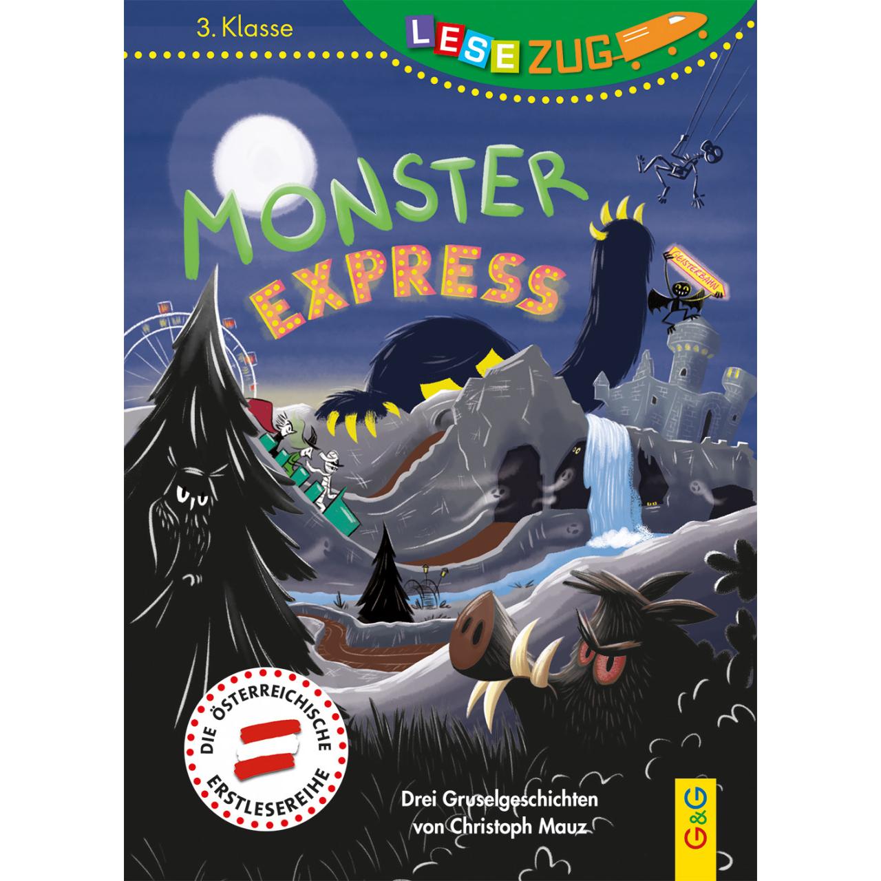 Thumbnail - LESEZUG/3. Klasse: Monster-Express, Kinderbücher von Christoph Mauz
