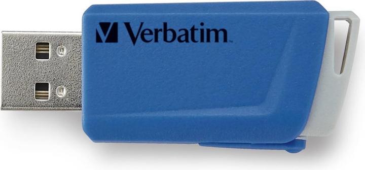 Productafbeelding Verbatim USB-stick 2x 32GB 3.2 Store'n Click Gen1 rood/blauw extern verkooppunt (32 GB, USB-A)