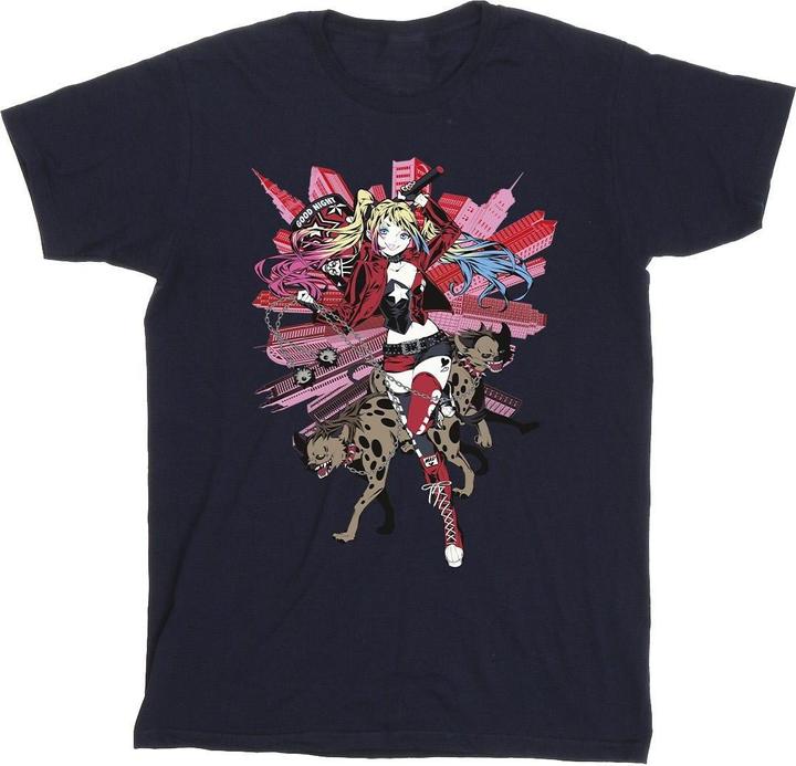 Immagine prodotto Harley Quinn Hyenas Maglietta Ragazze (152, 158)
