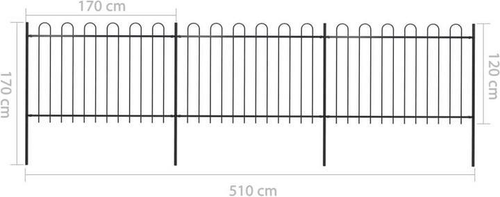 Produktbild vidaXL Zaunpaneel