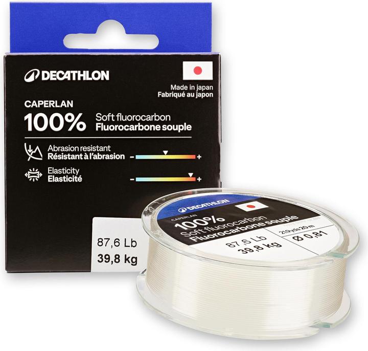 Produktbild Caperlan Angelschnur Fluorocarbon Soft (0.17 mm)