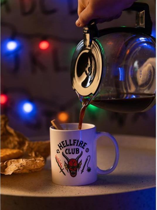 Actual product image Grupo Erik Stranger Things Hellfire Club mug (350 ml, 1 x)