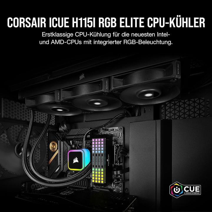 Produktbild Corsair WAK Cooling Hydro H115i iCUE Elite