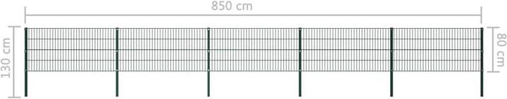 Produktbild vidaXL Zaunpaneel