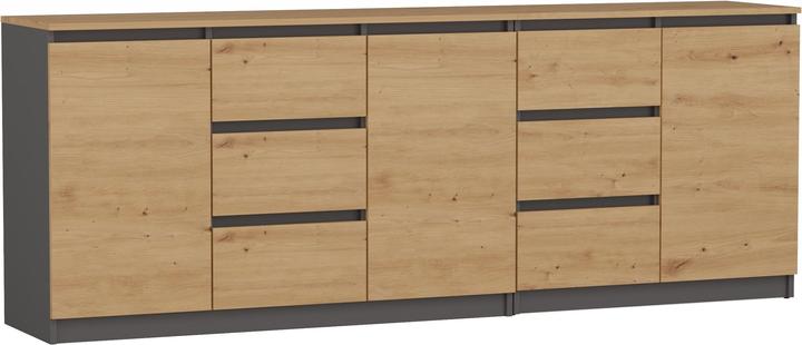 Topeshop COSTA ANT/ART BA KPL Chest of drawers