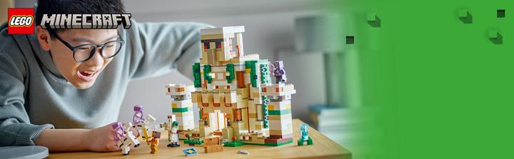 Produktbild LEGO Minecraft End-Of-Live Set Die Eisengolem-Festung - 21250 NEU! Teile 868x (21250, LEGO Minecraft)