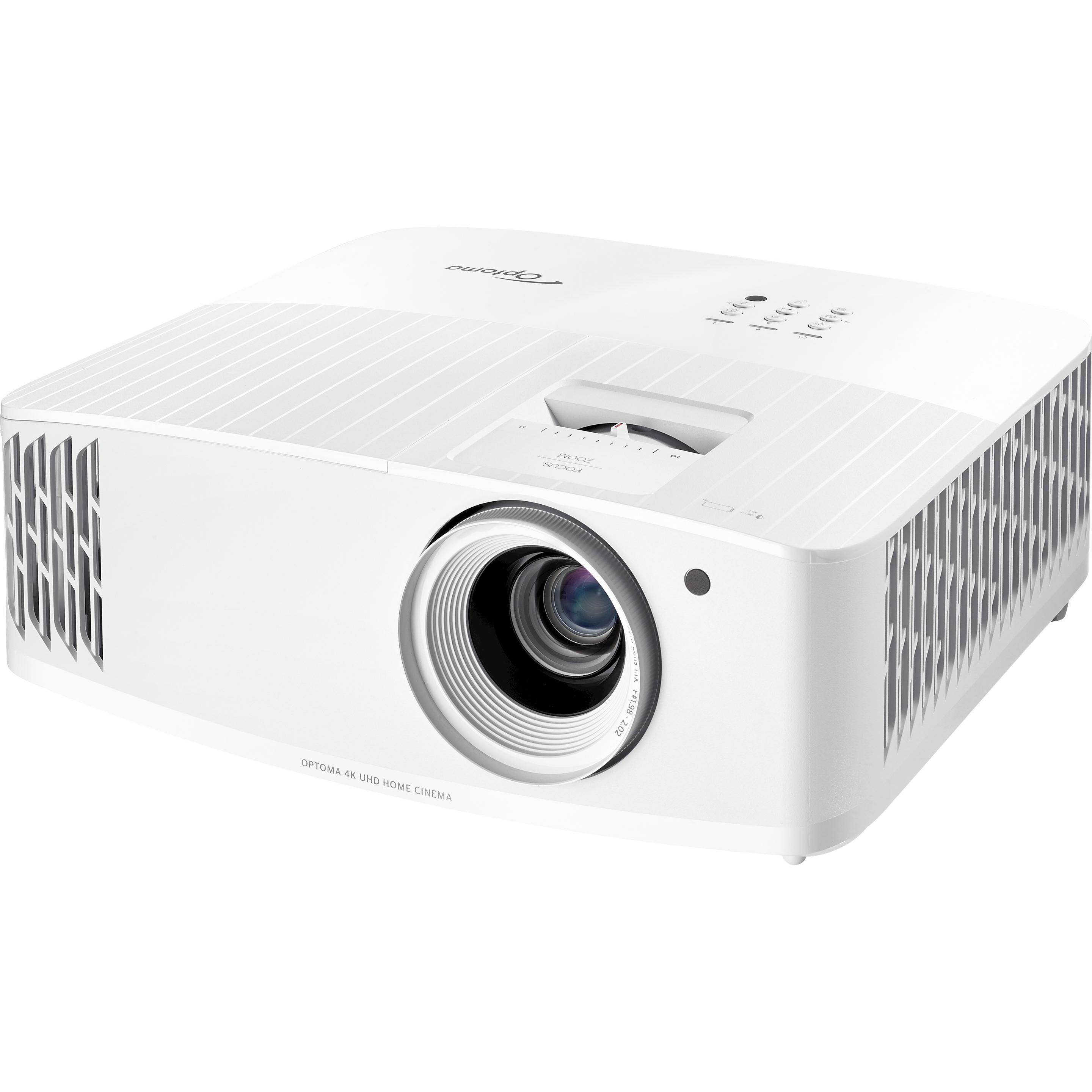 Optoma Bianco Uhd38x (4K, 4000 Lm), Proiettore,