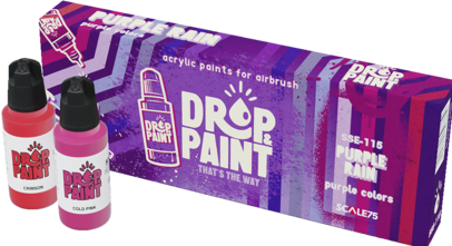 Drop & Paint Purple Rain Paint Set