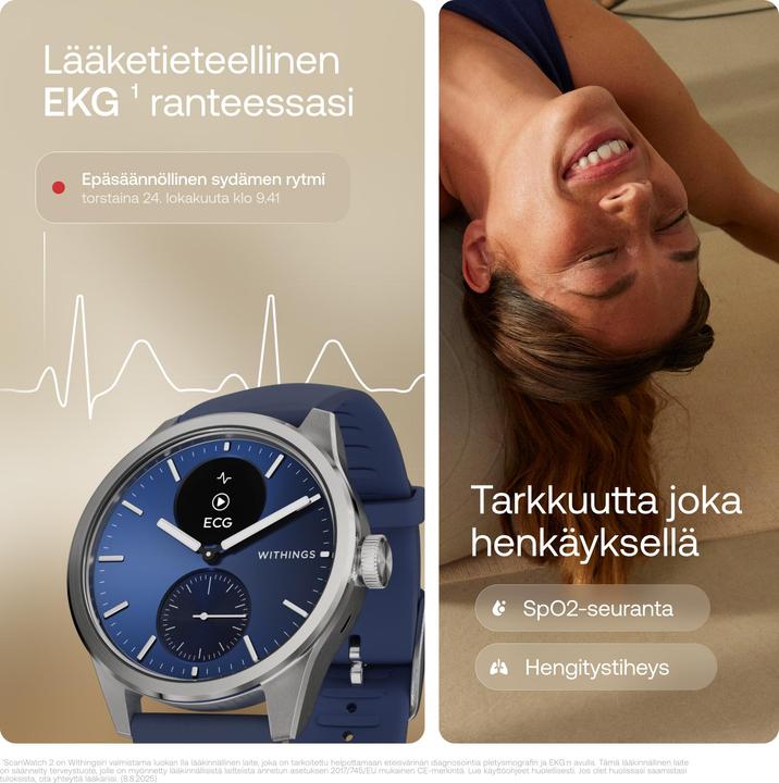 Image du produit Withings Scanwatch 2 (42 mm, WLAN uniquement)