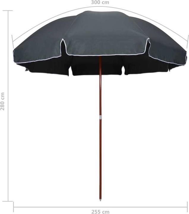 Immagine prodotto vidaXL Sonnenschirm (2.55 m)