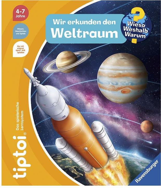 Actual product image Ravensburger Wieso? Weshalb? Warum? Wir erkunden den Weltraum (German, Heike Tober, 2024)