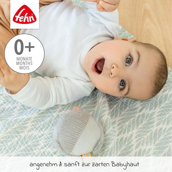 Produktbild Fehn Rasselball Faultier, Material: Polyester, Plüsch, Alter ab