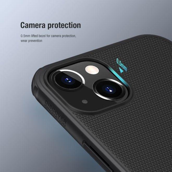 Actual product image Nillkin Super Frosted Shield MagSafe Series Cover (Apple iPhone 13)