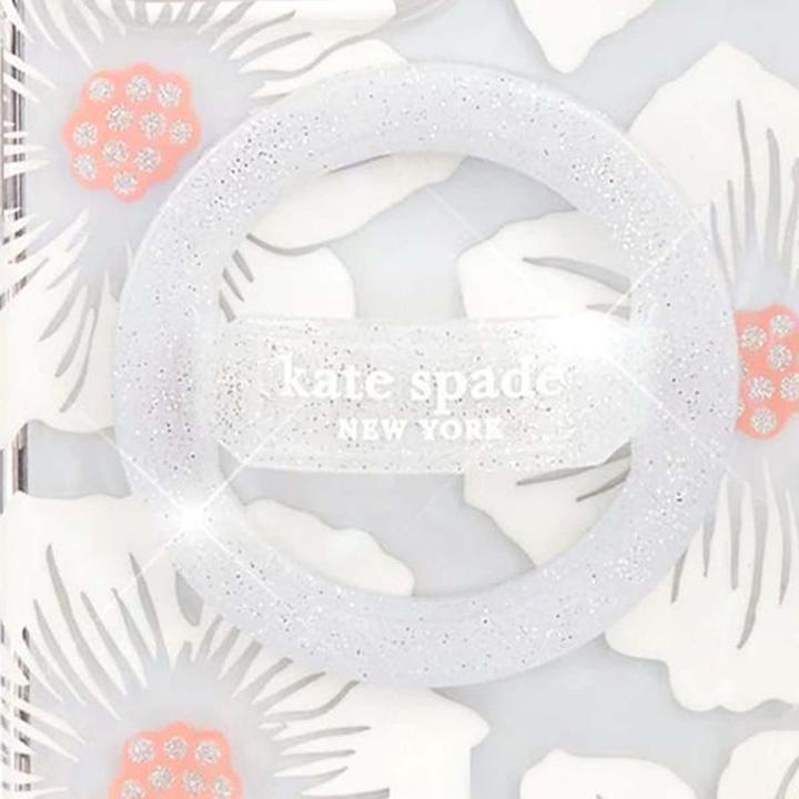 Image du produit Kate Spade Magnetischer Schlaufengriff – MagSafe Fingergriff (The Sparkle Silver)
