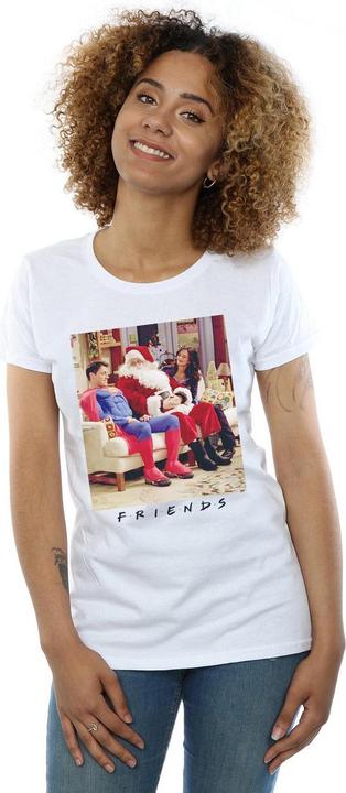 Actual product image Friends Womens/Ladies Superman And Santa Cotton T-Shirt (M)